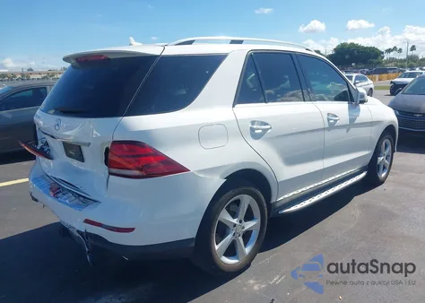 2016 Mercedes-Benz Gle 350 z USA, uszkodzony, nr VIN 4JGDA5JB3GA688183